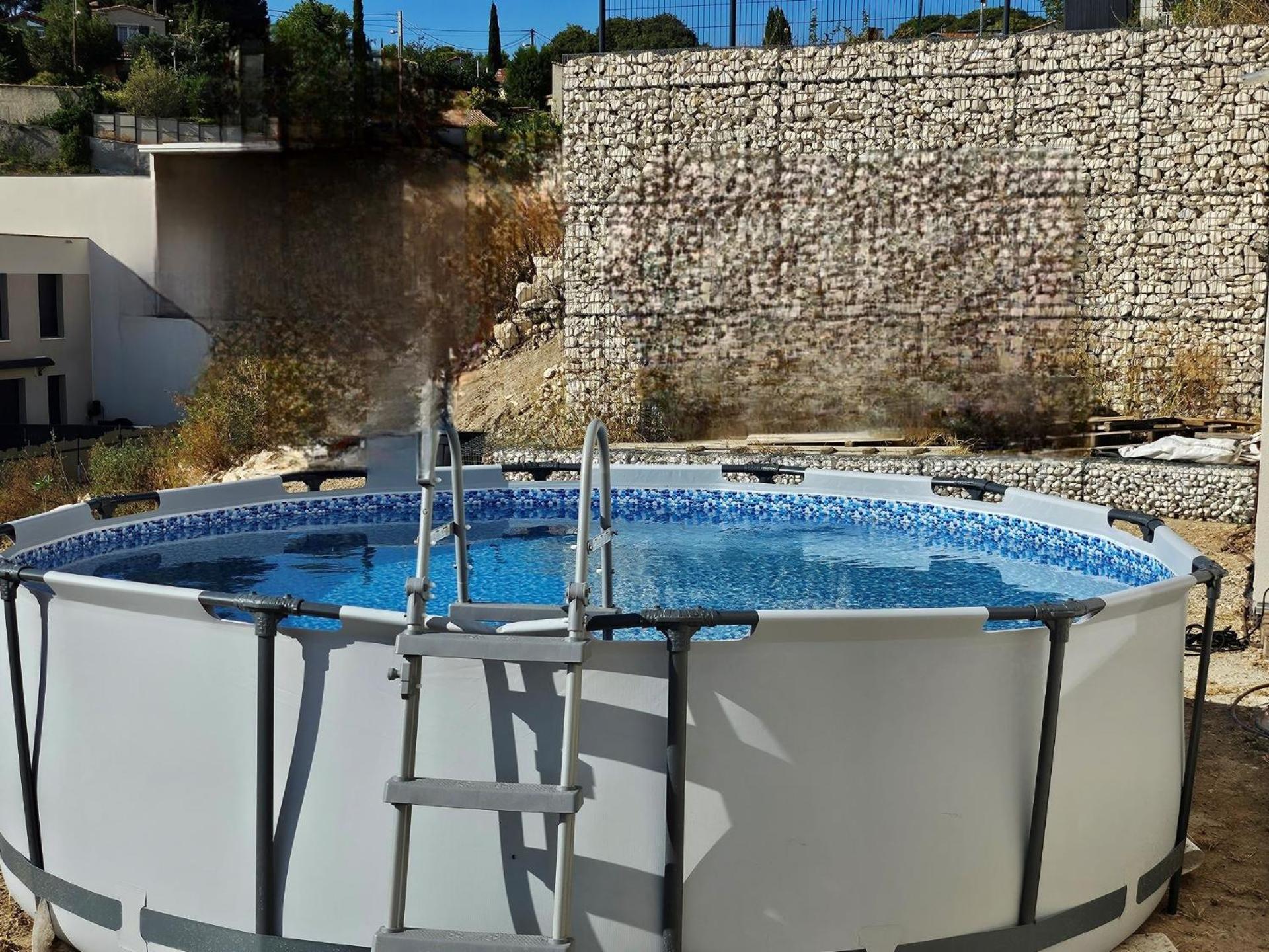 50 Nuances De Bleu Villa Marseille Bagian luar foto